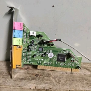 Scheda Audio Pci Controller Computer Vintage Audio Card PCI ✅ - Photo 1/3