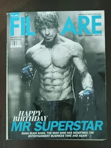 INDIA FILMFARE NOVIEMBRE 2014 SHAHRUKH KHAN CUMPLEAÑOS SPL, ALIA, KISHORE KUMAR, BIPASHA - Imagen 1 de 23