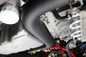 Mishimoto Black Hot-Side Intercooler Pipe Kit for 2016-2018 Ford Focus RS - Picture 1 of 9