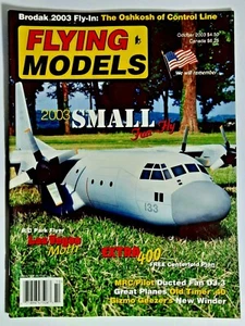 FLYING MODELS magazine  October 2003  pre-owned - Picture 1 of 2