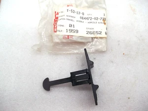NORCOLD 064472 RV Camper Refrigerator Door Catch Latch - Black (DGA1-110) - Picture 1 of 3