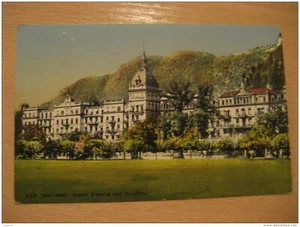 INTERLAKEN Hotel Victoria Und Jungfrau Postkarte BERN Bern Schweiz - Bild 1 von 1