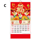 2024 New Wall Calendar New Year Dragon Chinese Monthly Calenders Fu
