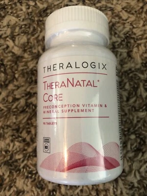 Suplemento vitamínico preconcepcional Theralogix TheraNatal Core - Suministro para 90 días  Foto 1 de 2