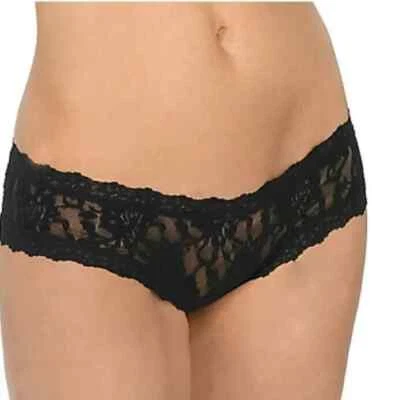 Hanky Panky Talla 3X Talla Grande Después de Medianoche Refuerzo Abierto Cheeky Hipster 482921X Foto 1 de 4