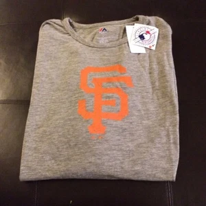 Nueva con etiquetas Camiseta Majestic San Francisco Giants Grande y Alta Talla 5XL Gris A10 - Imagen 1 de 8