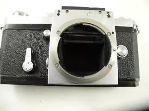 NIKON F BODY FOR PARTS OR REPAIR 1972 SHUTTER WORKS BUT NOT ON SLOW SPEEDS - Bild 1 von 7