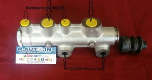 Fiat 900 E Panorama Brake master cylinder Coriasco POMPA FRENI 10 x 1,25 - Foto 1 di 1