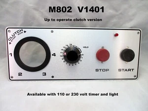 Hobart Mixer M802 V1401 Up To Run geätzt EIN AUS Schalter & Timer Platte Baugruppe - Bild 1 von 6