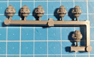 Intercessors Bits Helmet Veteran Heads x6 Primaris Space Marines 40k Bitz - Picture 1 of 1