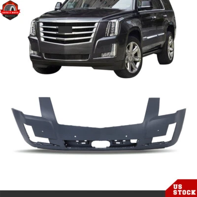 84408072 Front Bumper Cover Primed For 2017-2020 Cadillac Escalade/Escalade ESV - Image 1 of 4