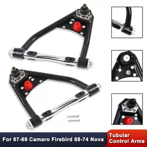 For Camaro Firebird 1967-1969 Nova 1968-1974 Front Tubular Upper Control Arms - Picture 1 of 6