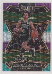 2019-20 Panini Select Concourse Tri-Color Prizm Carsen Edwards #18 Rookie RC