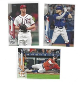 3 2020 TOPPS SERIES 2 ADVANCED STATS AUSTIN VOTH DEREK FISHER DIAZ /300 - Picture 1 of 1
