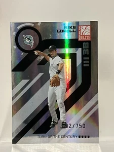2005 Donruss Elite Turn of the Century Baseball Card #67 Mike Lowell /750 - Picture 1 of 2