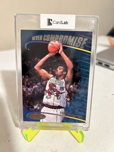 1998-99 Stadium Club Vince Carter Never Compromise Rookie Insert Card #NC15 RC