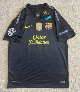 FC Barcelona 2012-13 Away Soccer Jersey Kit Lionel Messi #10 Nike Men’s L Large - Picture 1 of 4