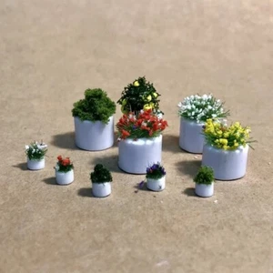 Diorama 1:64 Vine Green Plants Potted Plant Model Scene Display Prop Model Gifts - Picture 1 of 28