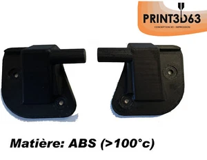 Paire d'embout de plage arrière pour MINI - COUNTRYMAN en ABS - Foto 1 di 2