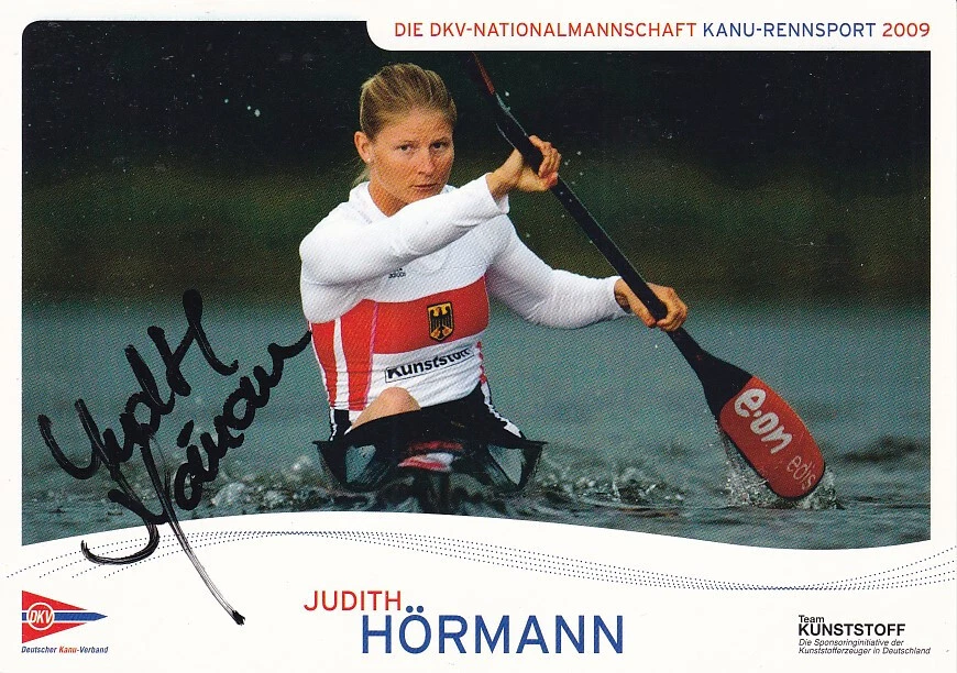 Judith HÖRMANN - Deutschland, Gold WM 2005 Kanusport, Original-Autogramm! - Bild 1 von 1