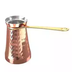 6,76oz Arabisch Isezve Armenisch Irbik Turka Kupfer Kaffeetanne Maschine Türkisch Cezve - Bild 1 von 3