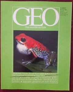 Geo Magazin 7/1982 Bodenbiologie Sydney Frösche Erzgebirge Höhlen Lourdes - Bild 1 von 1