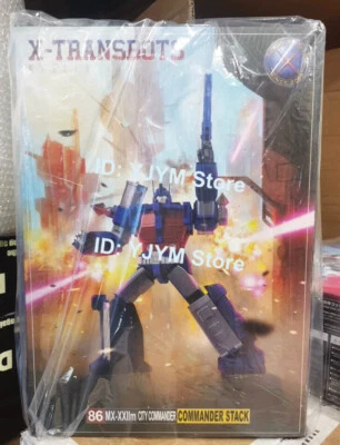 New X-Transbots MX-22M Commander Stack Ultra Magnus Metallic Version In Stock - Image 1 of 4