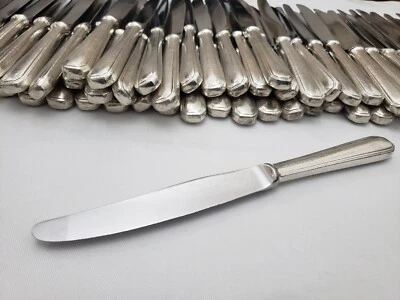 Cuchillos de cena Christofle Francia patrón América vintage seleccionar cantidad  Foto 1 de 4