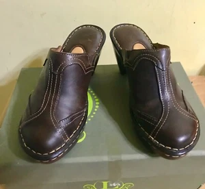 Lassen “ Vermont “ Women’s Comfort Mules - Size 7.5M - Brown - $125  - Picture 1 of 6