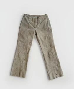 Wilsons Lederhose Damen 12 braun hellbraun Wildleder Western Maxima Boot Cut - Bild 1 von 8