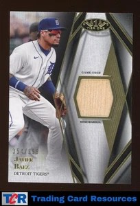 2022 Topps Tier One - Tier One Relics Design A #T1R-JB Javier Baez #/399 - Picture 1 of 2