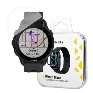 Vetro Temperato 9H Wozinsky per Garmin Forerunner 955 Cornice Nera - Zdjęcie 1 z 6