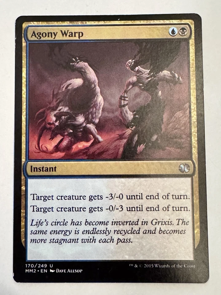 Agony Warp - MM2 (Modern Masters 2015) #170 MTG Magic The Gathering - Image 1 of 1