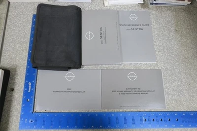 Nissan Sentra Manual do Proprietário 2022 Livro 22 Conjunto Frete Grátis OM941 - Imagem 1 de 2