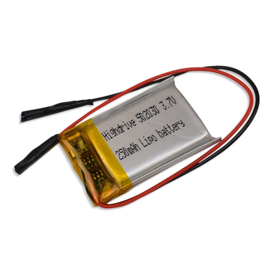 Lipo Akku 1s 3,7V 250mAh PCB Smartwatch MP3 MP4 Bluetooth Headset GPS DVR 502030 - Bild 1 von 1