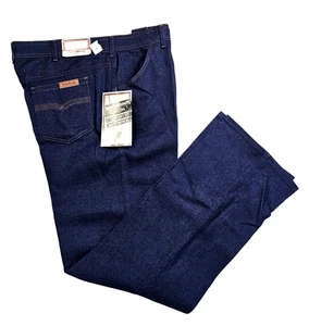 VTG Sport-abouts By Big Yank 70's Old Stock Mens Blue Jeans 40 x 32 Made In USA - Picture 1 of 9