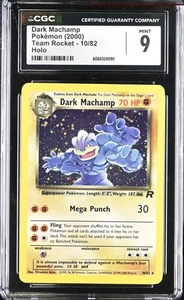 Dark Machamp 10/82 Team Rocket Holo Psa Cgc - Picture 1 of 2
