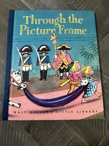 RARE 1946 Blue Spine Walt Disney’s #D1 Through the Picture Frame, No DJ, Mint!!! - Foto 1 di 8