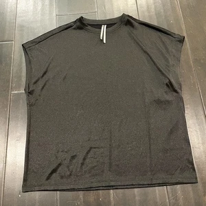 Anthropologie Blouse Black Lightweight Sheer Top Women's Size S - Picture 1 of 3