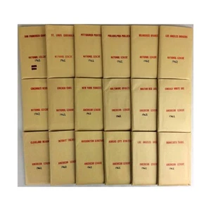APBA Baseball Card APBA Baseball 1961 Player Cards - Complete Set (19 Bag Fair - Picture 1 of 1