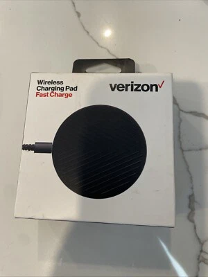 NEW Verizon Wireless Charging Pad with Fast Charger for iPhone Samsung Galaxy LG - Image 1 of 4