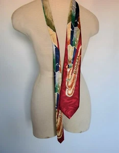 Corbata de saxofón púrpura STEVEN HARRIS poliéster 59 x 3,75 nueva sin etiquetas - Imagen 1 de 3