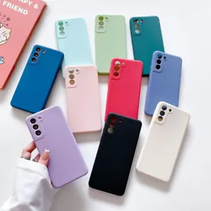 Für Samsung Galaxy S22 S21 Ultra A52 A72 Bunte TPU Silikon Softcase Abdeckung - Bild 1 von 22
