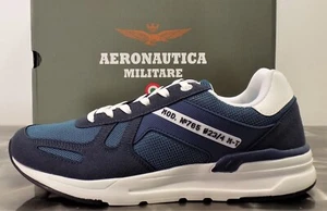 Schuhe Sneaker AERONAUTICA MILITARE Herren 231SC240CT3101 Blau 08350 - Bild 1 von 6