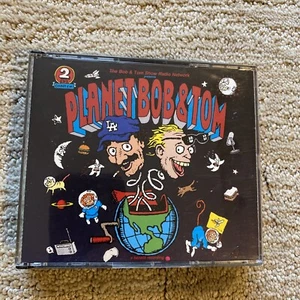 Planet Bob & Tom (2-disc CD, 1995) Nicely Used Comedy Humor - Foto 1 di 4