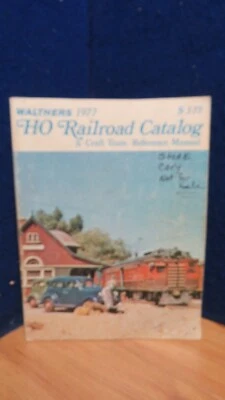 CATÁLOGO FERROVIARIO VINTAGE WALTHERS HO 1976 610339 Foto 1 de 4