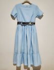 Charming Sky Blue Midi Dress Size S