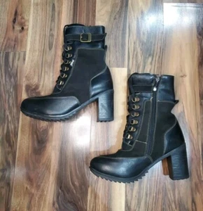 Pajar Sheepskin Lined Boots Ladies Size 8 Zip Up Women's Zipper Shoes Sheep Wool - Bild 1 von 24