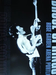 BRUCE SPRINGSTEEN 2000 music concert tour POSTER art Portland Oregon - Picture 1 of 2