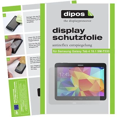 2x dipos Screen Protector for Samsung Galaxy Tab 4 10.1 protection anti glare - Image 1 of 4